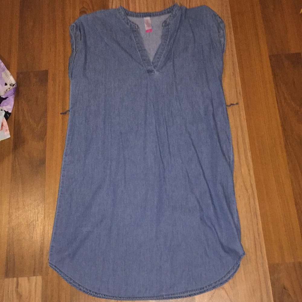 Chambray tunic